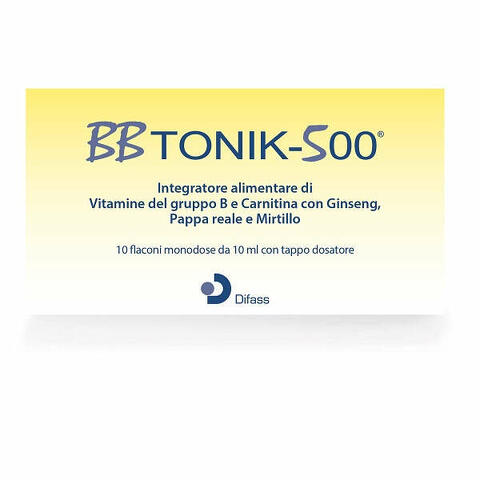 Bbtonik 500 10 flaconi 10ml