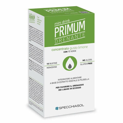 Primum drenante minidrink limone 15 stick da 10ml