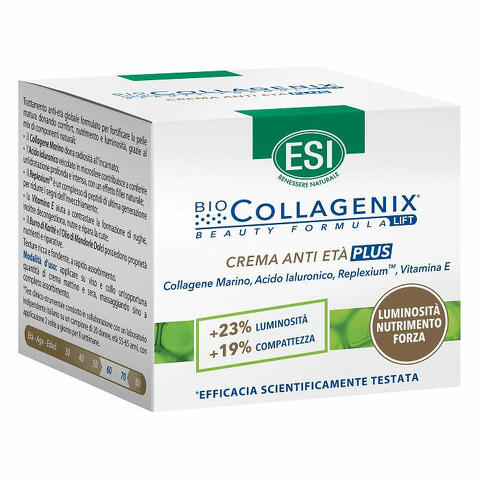 Esi biocollagenix crema antieta' plus 50ml