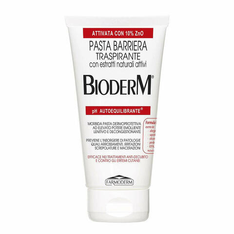 Bioderm pasta barriera traspirante ph autoequilibrante 150ml