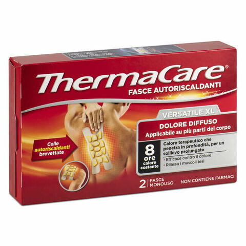 Fascia autoriscaldante versatile thermacare xl 2 pezzi