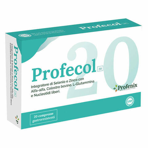 Profecol 20 compresse 18 g