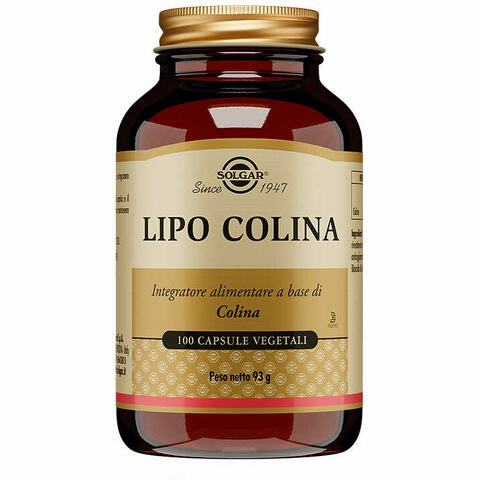 Lipo colina 100 capsule vegetali