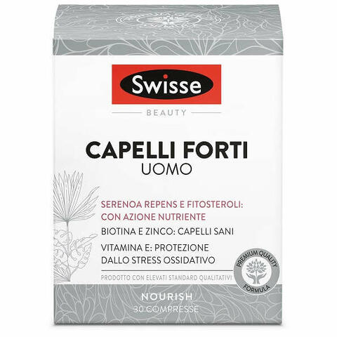 Swisse capelli forti uomo 30 compresse