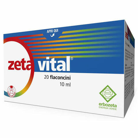 Zeta vital 20 flaconcini 10ml