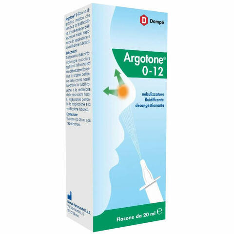 Argotone 0-12 spray nasale 20ml