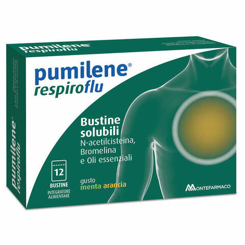 Pumilene respiroflu 12 bustine