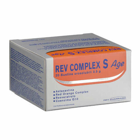 Rev complex s age 20 bustine astuccio 70 g