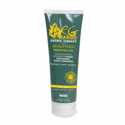 Argfango aroma therapy argilla verde pronta per l'uso per viso e corpo 250ml