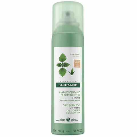 Klorane shampoo secco ortica teinte' 150ml