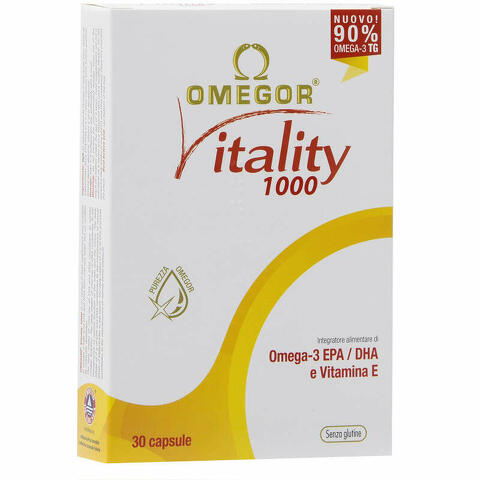 Omegor vitality 1000 30 capsule molli