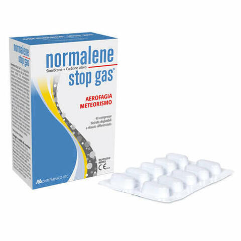 Normalene stop gas 40 compresse