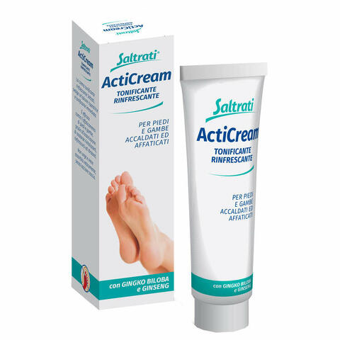 Saltrati acticream tonificante rinfrescante per piedi e gambe 100ml