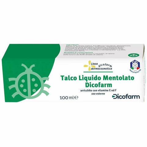 Dicofarm talco liquido mentolato 100ml