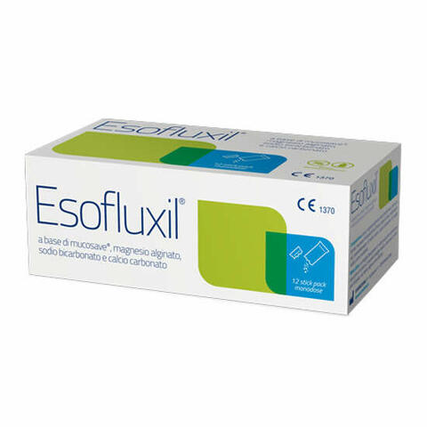 Esofluxil trattamento reflusso gastrico 12 stick pack monodose da 15ml