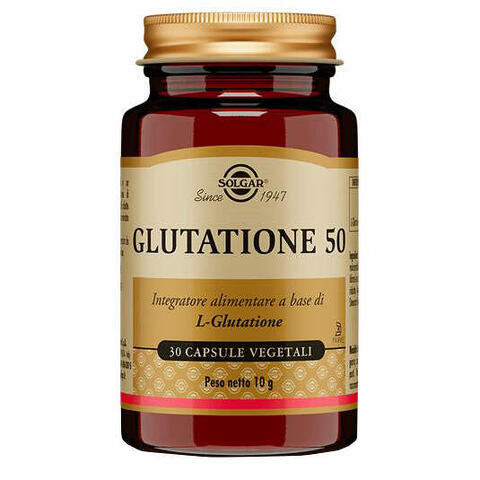 Glutatione 50 30 capsule vegetali