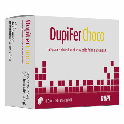 Dupifer choco 18 choco tabs