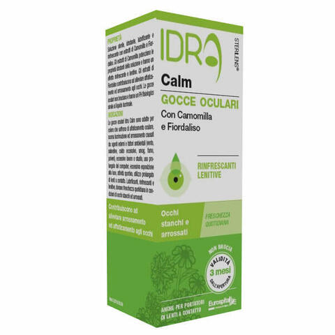 Gocce oculari rinfrescanti sterilens idra calm camomilla e fiordaliso 10ml