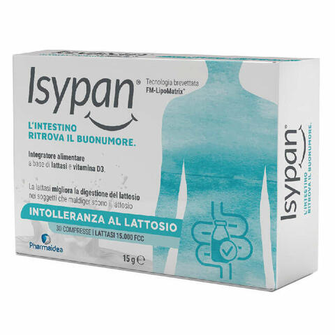 Isypan intolleranza lattosio 30 compresse