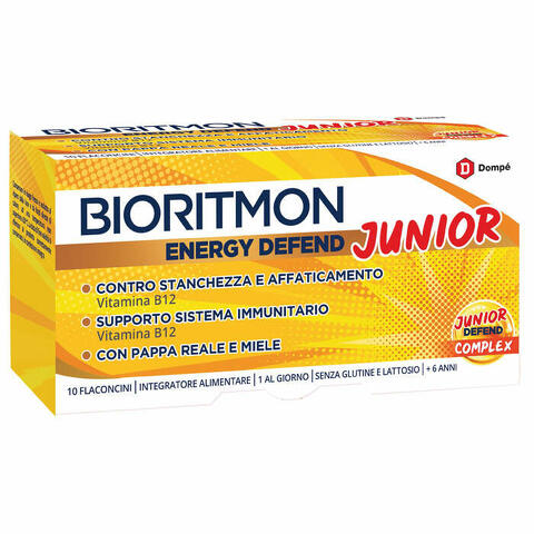 Bioritmon energy defend junior 10 flaconcini 10ml