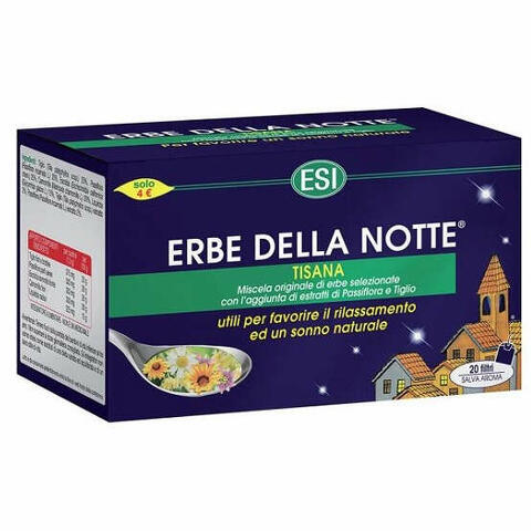 Esi erbe della notte tisana 20 filtri astuccio 40 g