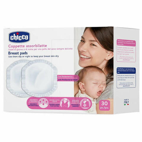 Chicco coppetta assorbilatte 30 pezzi