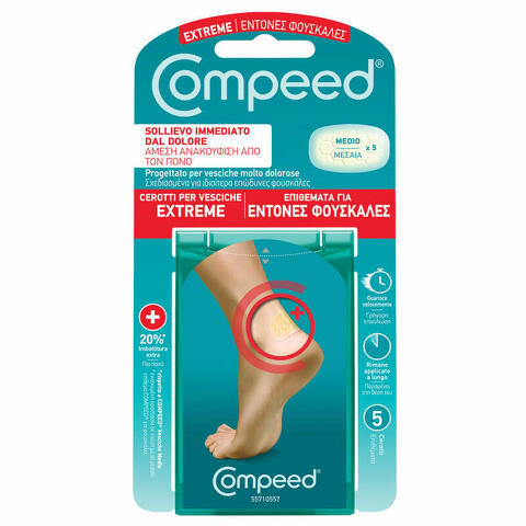 Compeed cerotti per vesciche extreme 5 pezzi