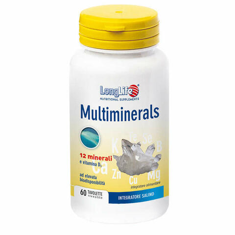 Longlife multiminerals 60 tavolette