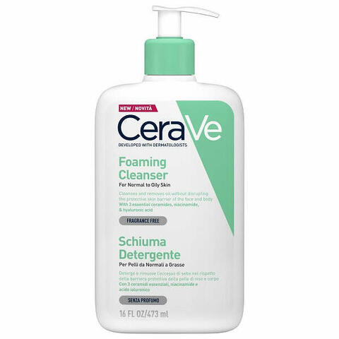 Cerave schiuma detergente viso 473ml