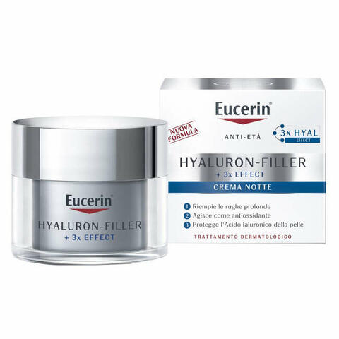 Eucerin crema hyaluron-filler notte 50ml