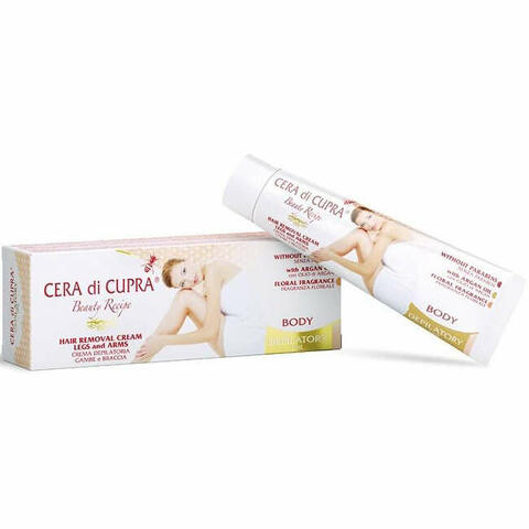 Cera di cupra crema depilatoria gambe braccia 100ml