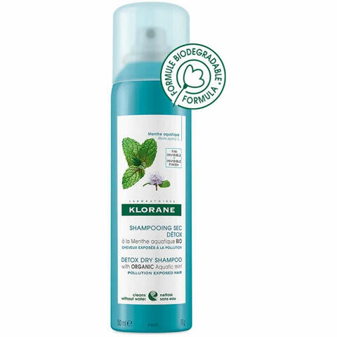 Klorane shampoo secco menta 150ml