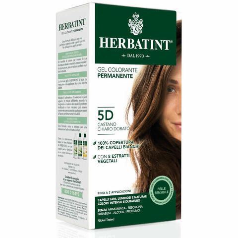 Herbatint 5d castano chiaro dorato 135ml