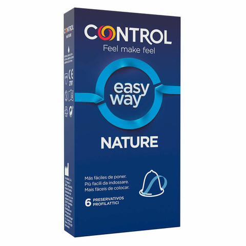 Profilattico control nature easy way 6 pezzi