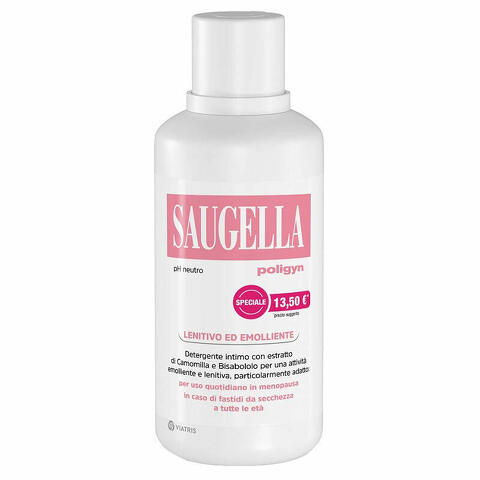 Saugella poligyn ph neutro lenitivo ed emolliente 500ml taglio prezzo