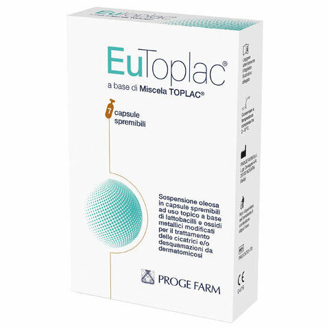 Sospensione oleosa eutoplac 7 capsule spremibili uso topico