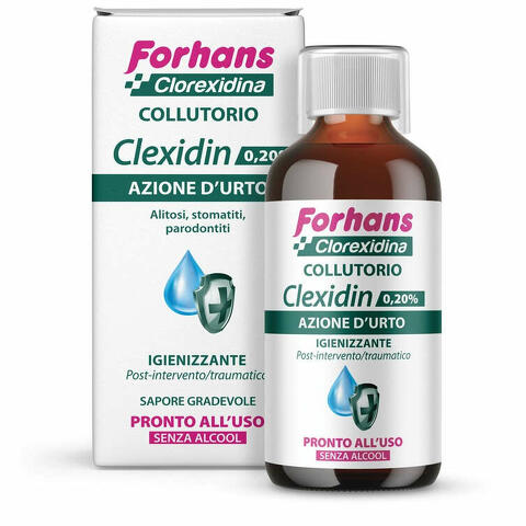 Forhans clexidin 0,20 senza alcool 200ml