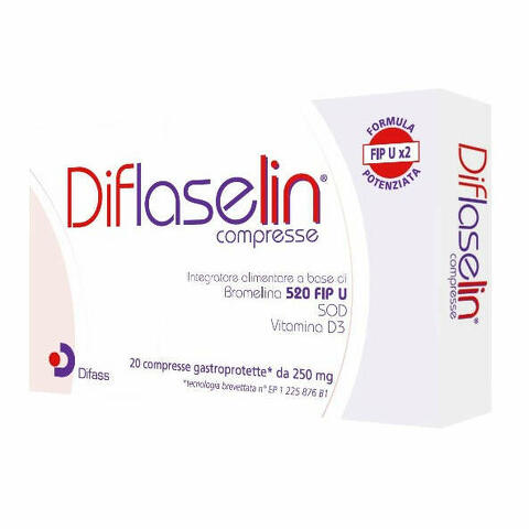 Diflaselin 20 compresse gastroprotette 250mg