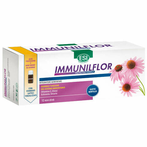 Immunilflor mini drink 12 flaconcini