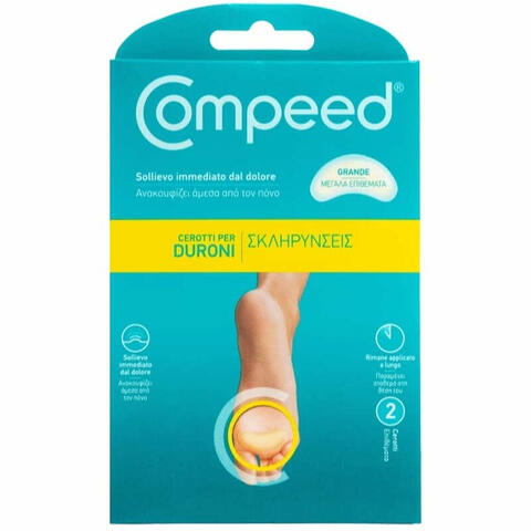 Compeed cerotti per duroni largo 2 pezzi