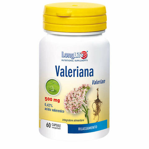 Longlife valeriana 60 capsule 500mg