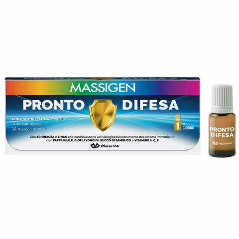 Massigen pronto difesa 14 flaconi x 10ml