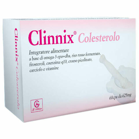 Clinnix colesterolo 60 capsule 625mg