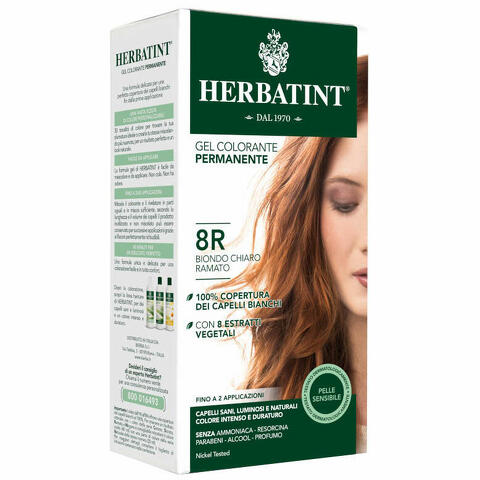 Herbatint 8r biondo chiaro ramato 135ml