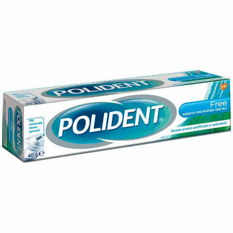 Polident free adesivo per protesi dentaria 40 g