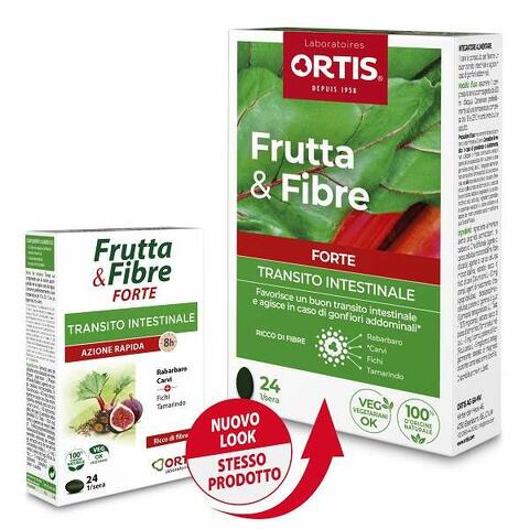 Frutta & fibre forte 24 compresse