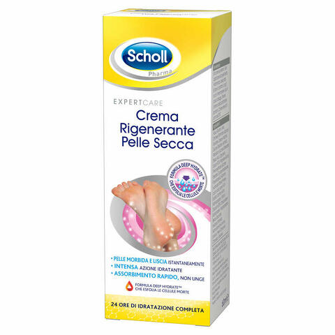 Scholl crema rigenerante pelle secca piedi