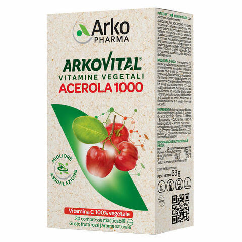 Acerola 30cpr masticabile