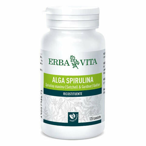 Alga spirulina 125 tavolette 400mg