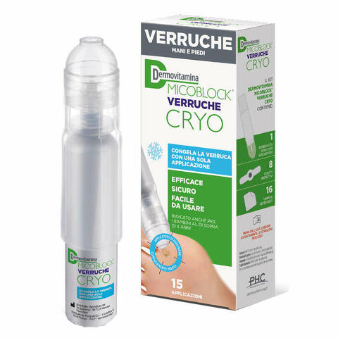 Dermovitamina micoblock verruche cryo spray 38ml